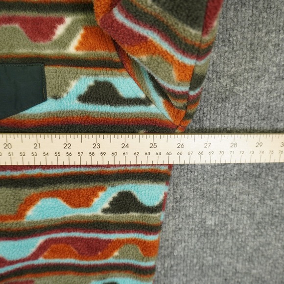 Patagonia Synchilla Snap-T Fleece Pullover Aztec Waves Mens XL Geometric RARE - Picture 6 of 12